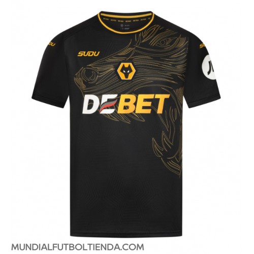 Camiseta Wolves Segunda Equipación Replica 2024-25 mangas cortas